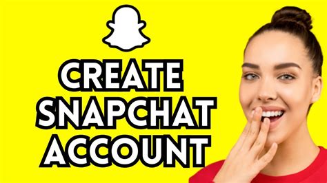 how to create a snapchat account